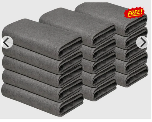 30 cm Microfiber Thickened Magic Cleaning Cloth, Reusable Microfiber Cloths (15Piece)