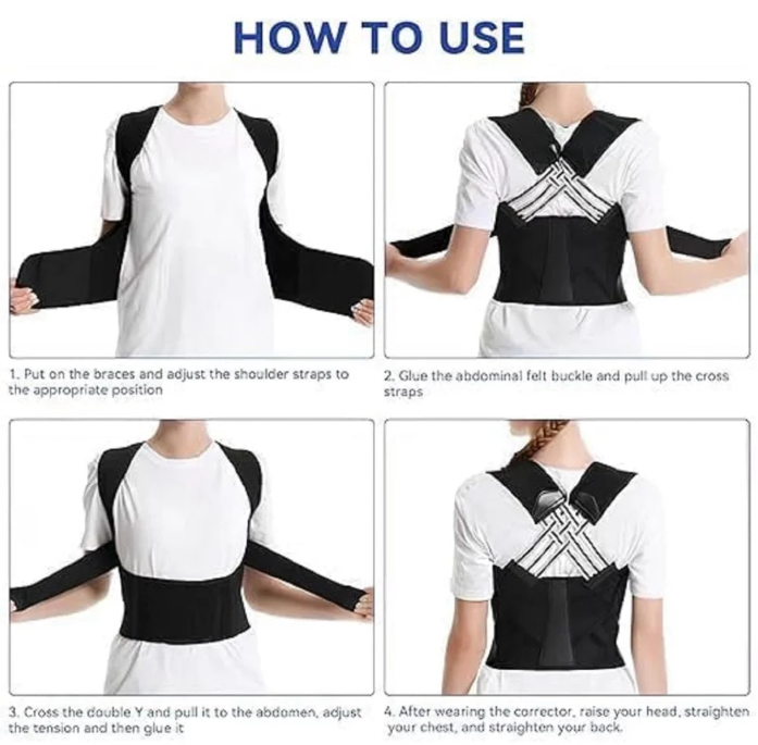 Dreamstore Posture Corrector Belt, Size: Free Size