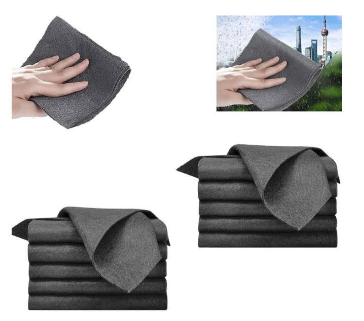 30 cm Microfiber Thickened Magic Cleaning Cloth, Reusable Microfiber Cloths (15Piece)